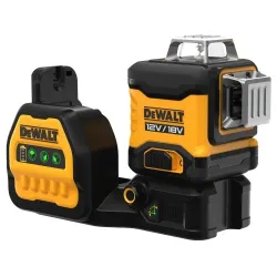 DeWALT Multilīniju lāzeris 18V 3x360 zaļš