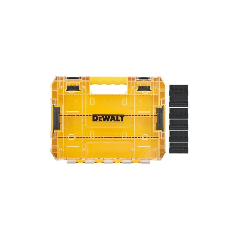 DeWALT Liela izmēra kaste TOUGHCASE + sadalītāji 6gb.