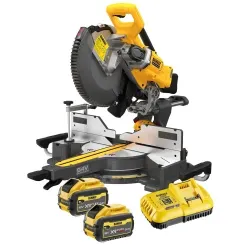 DeWALT Leņķzāģis 54V FlexVolt 2x9Ah 305mm