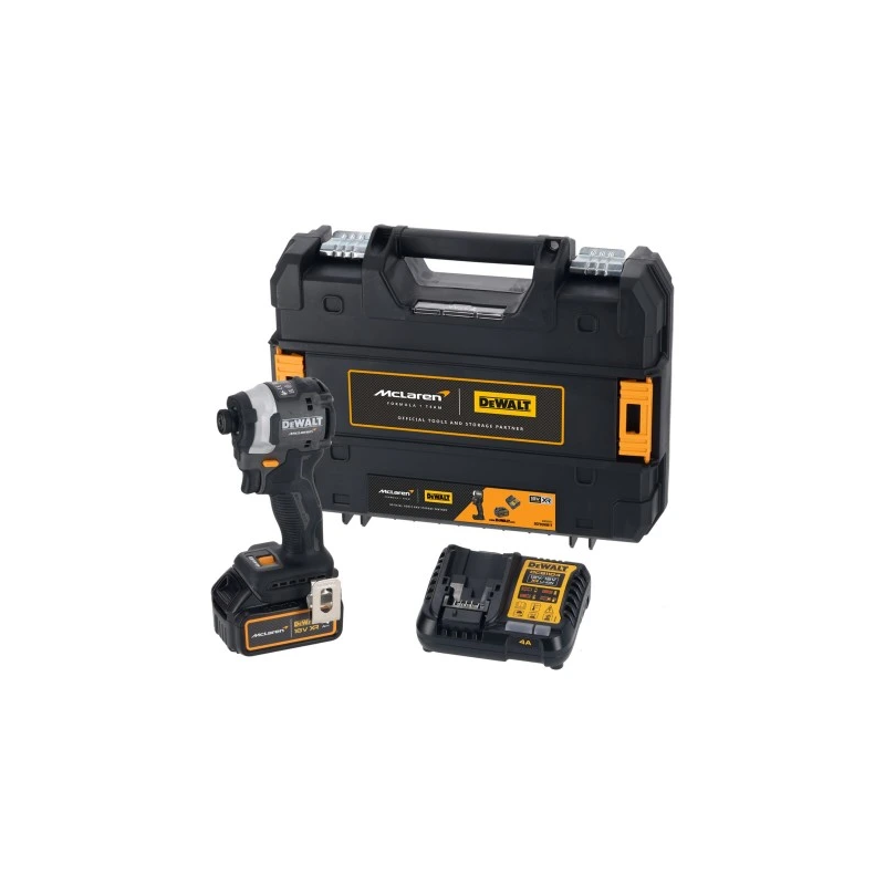 DeWALT McLaren impulsa skrūvgriezis 18V 1X4Ah TSTAK