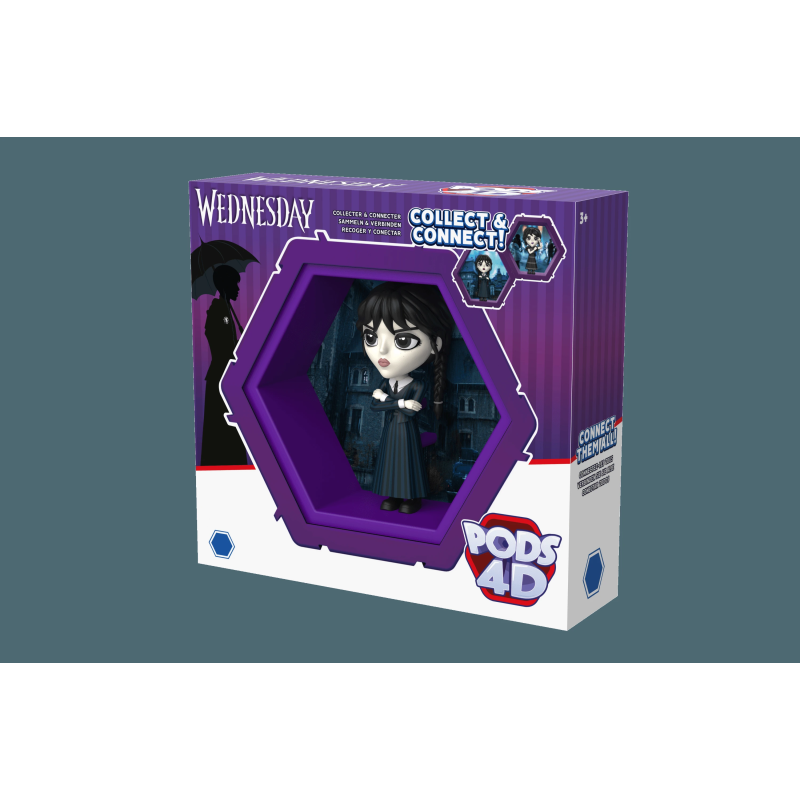 WEDNESDAY POD 4D figūra - Nevermore, 10 cm