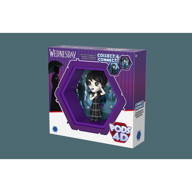 WEDNESDAY POD 4D figūra - Dejojošā Wednesday, 10 cm