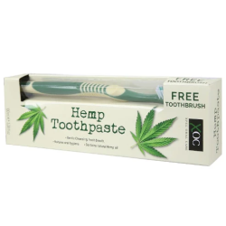 XPEL zobu pasta ar kaņepju ekstraktu 100ml + zobu birste