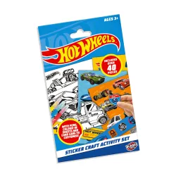 HOT WHEELS kleepsudega tegevuskomplekt