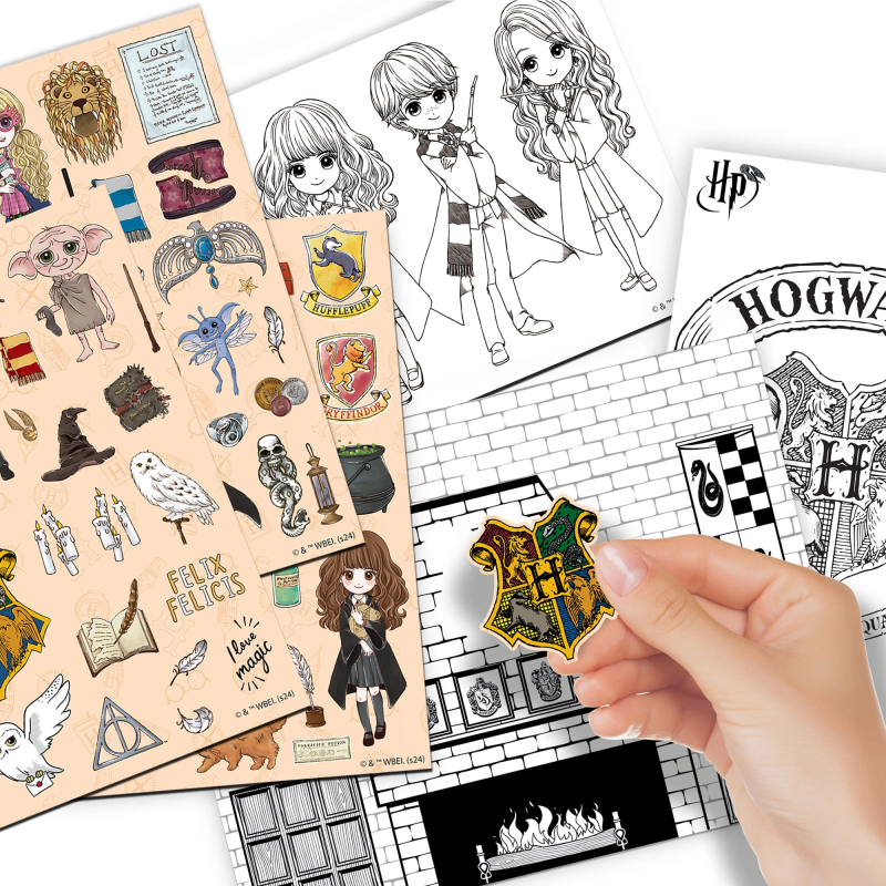 Harry Potter uzlīmju aktivitāšu komplekts
