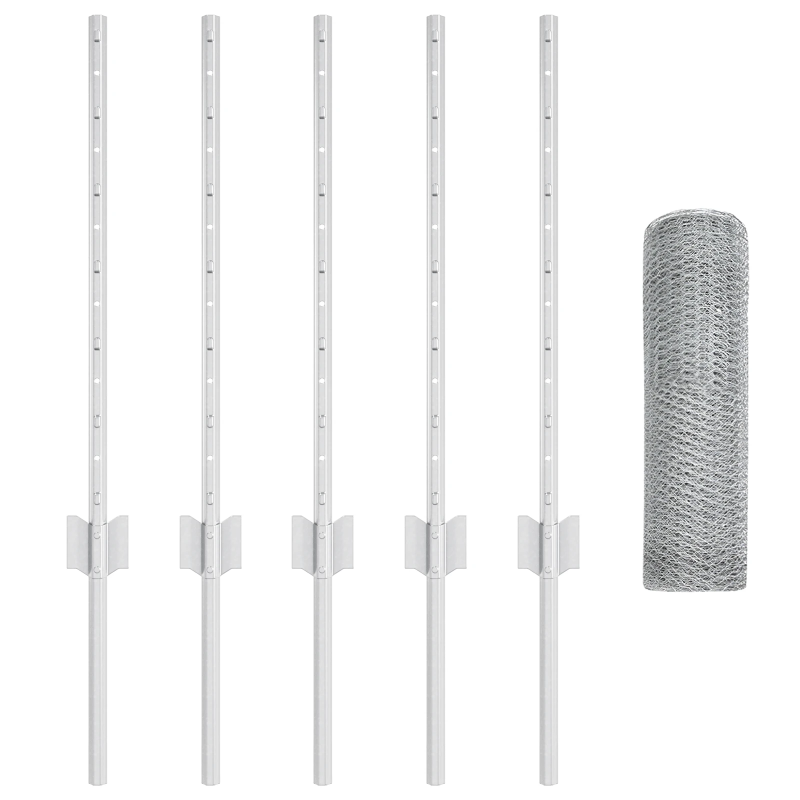 vidaXL Žogs ar stabu Sudraba 0,6 x 10 m Tērauds