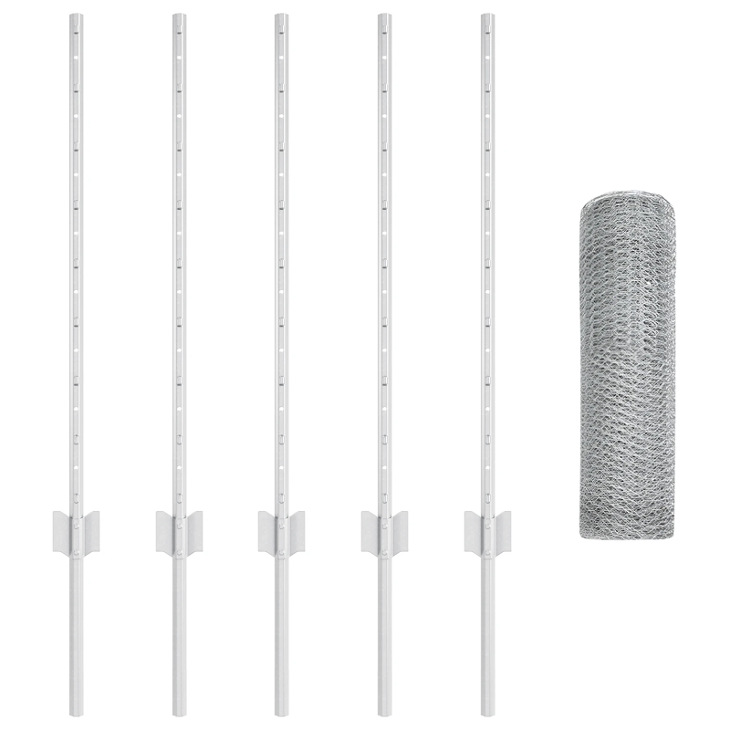 vidaXL Žogs ar stabu Sudraba 0,8 x 10 m Tērauds