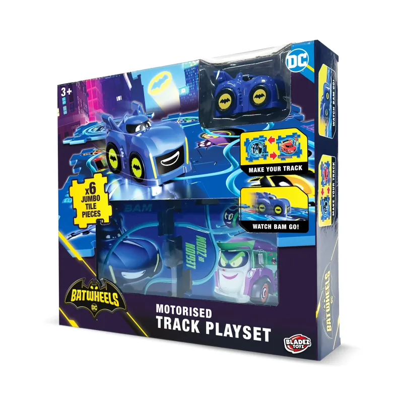 Batwheels Rotaļu komplekts Motorizētā trase ,6 gab.,