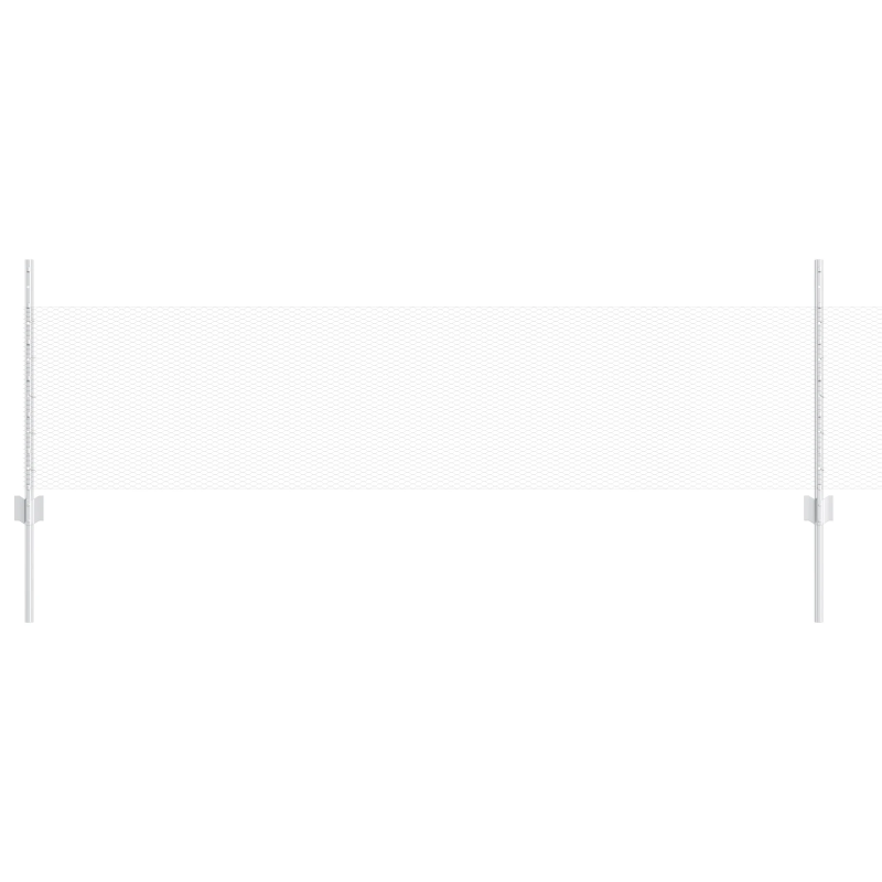 vidaXL Žogs ar stabu Sudraba 0,5 x 50 m Tērauds