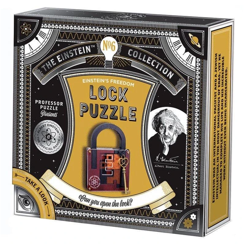 Spēle einstein collection lock puzzle