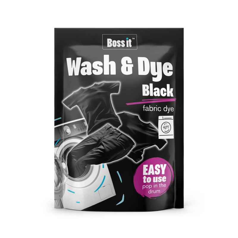 BOSS IT krāsu atjaunojošs pulveris melnai veļai 350g