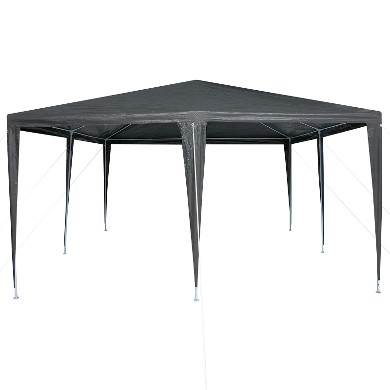 vidaXL Balles telts Antracīts 400 x 400 x 266 cm