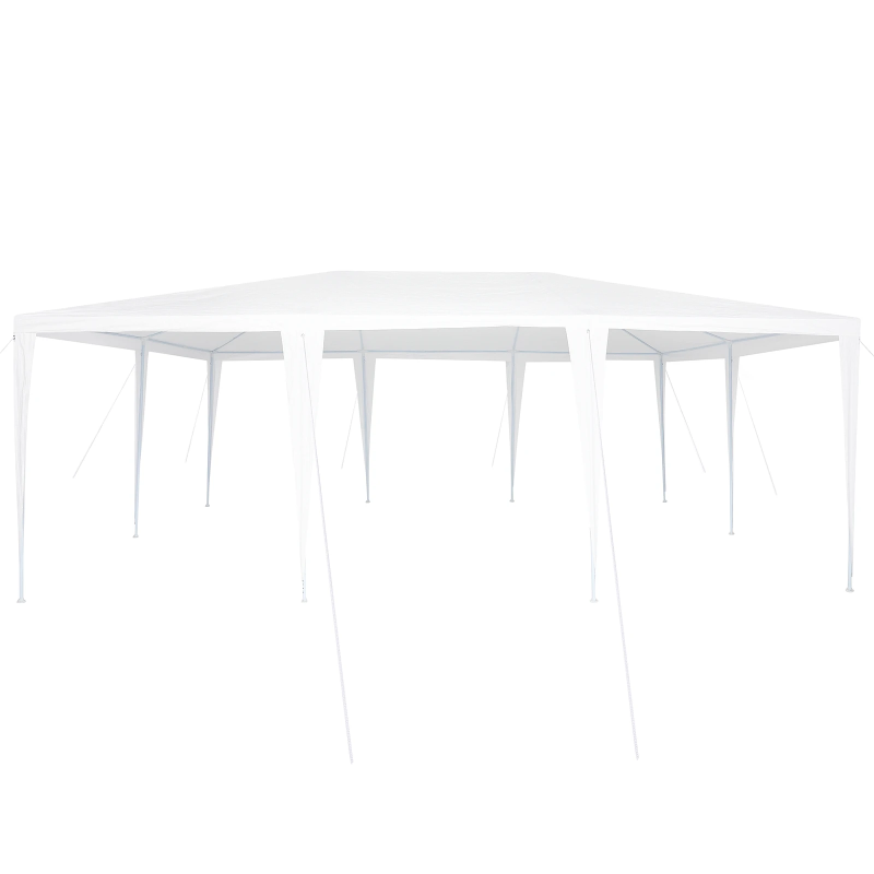 vidaXL Balles telts Balts 600 x 400 x 266 cm Polietilēns un tērauds