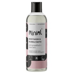 MINIML dušas želeja un vannas putas ar greipfrūtu un alvejas aromātu 500ml