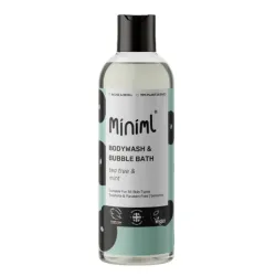 MINIML dušas želeja un vannas putas ar tējas koka un piparmētru aromātu 500ml