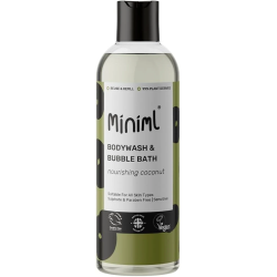 MINIML dušas želeja un vannas putas ar kokosriekstu aromātu 500ml