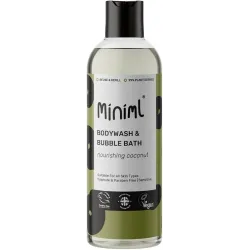 MINIML dušas želeja un vannas putas ar kokosriekstu aromātu 500ml