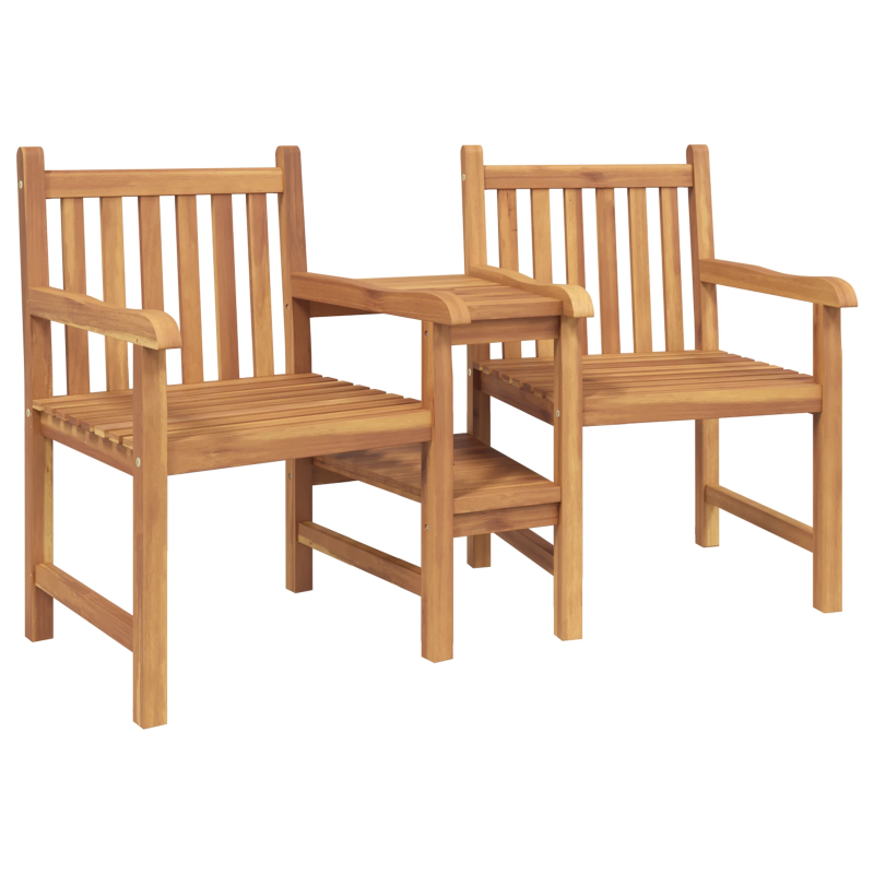 vidaXL Krēsls Brūna 152 x 63 x 89 cm Ciets tekša koks