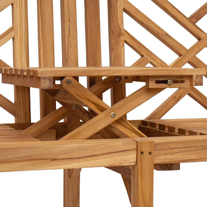 vidaXL sols Brūna 150 x 60 x 90 cm Ciets tekša koks