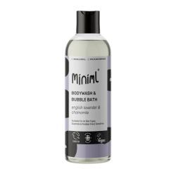 MINIML dušas želeja un vannas putas ar lavandas un kumelīšu aromātu 500ml