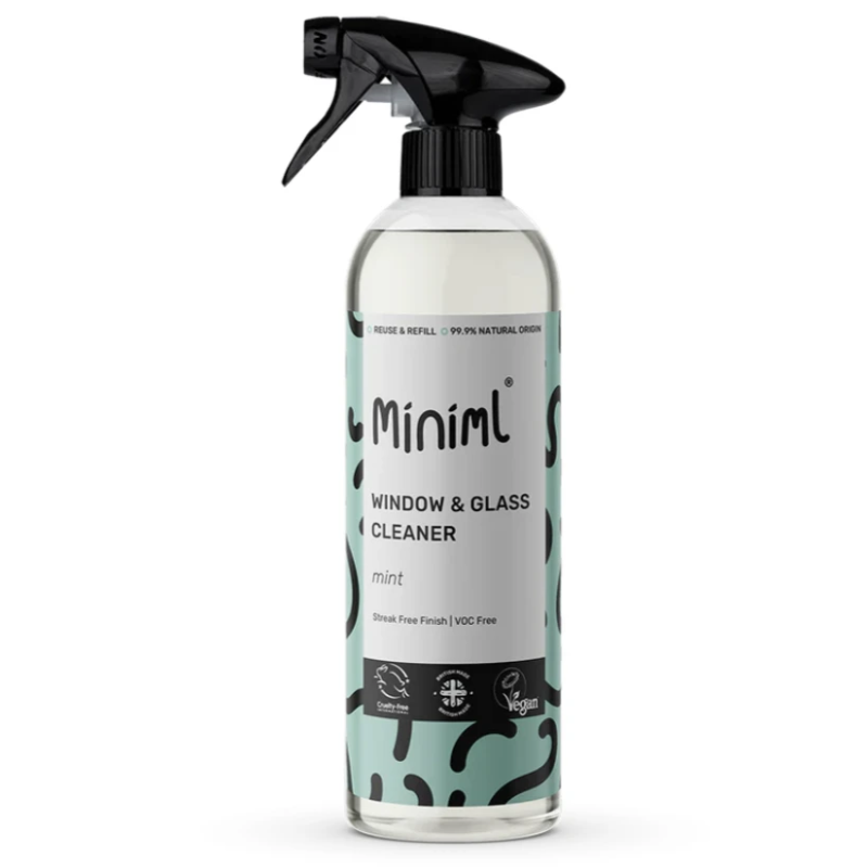 MINIML logu un stiklu tīrīšanas līdzeklis ar piparmētru aromātu 750ml