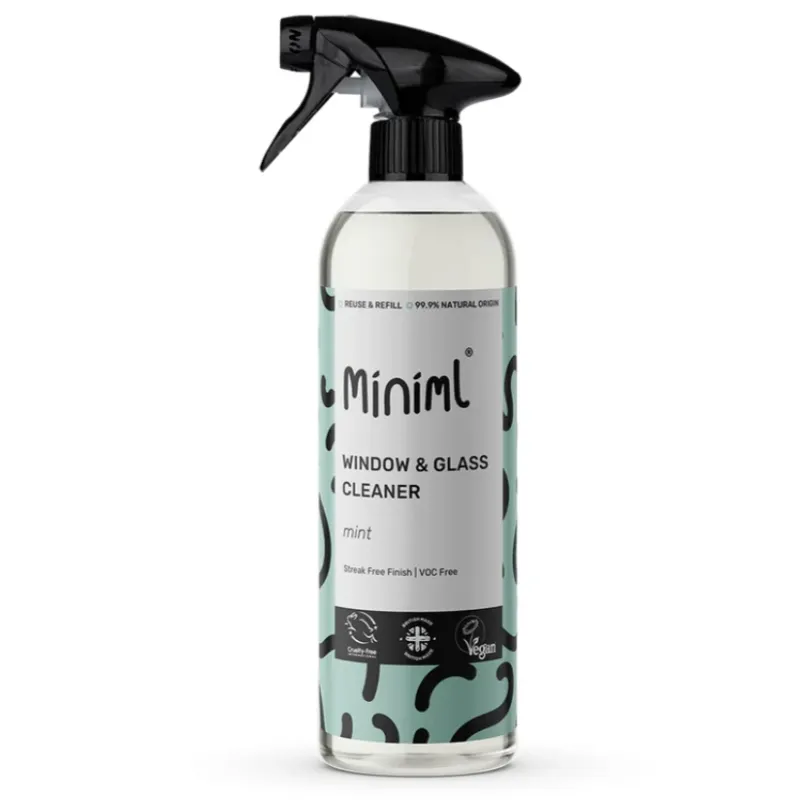 MINIML logu un stiklu tīrīšanas līdzeklis ar piparmētru aromātu 750ml