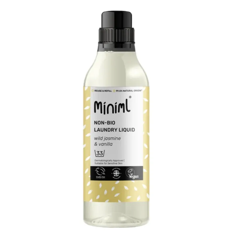 MINIML veļas mīkstinātājs ar jasmīna un vaniļas aromātu 1L