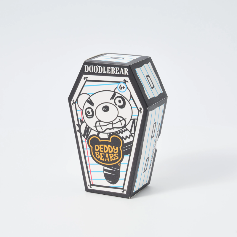 DEDDY BEARS Mīkstā rotaļlieta zārkā, 15 cm