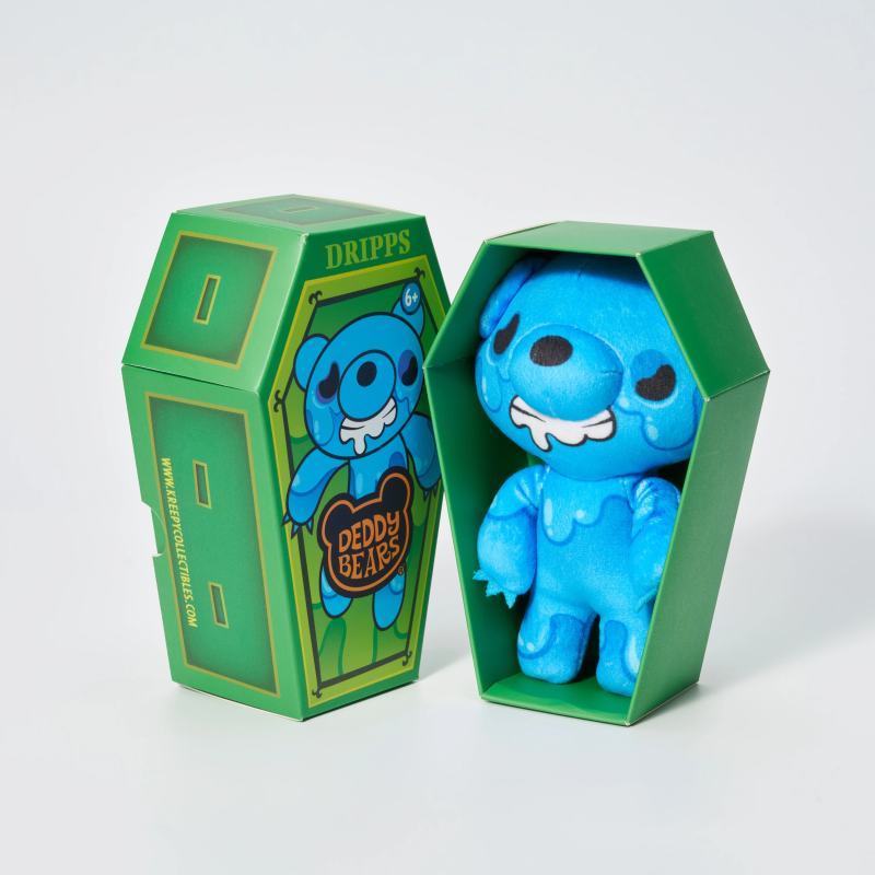 DEDDY BEARS Mīkstā rotaļlieta zārkā, 15 cm