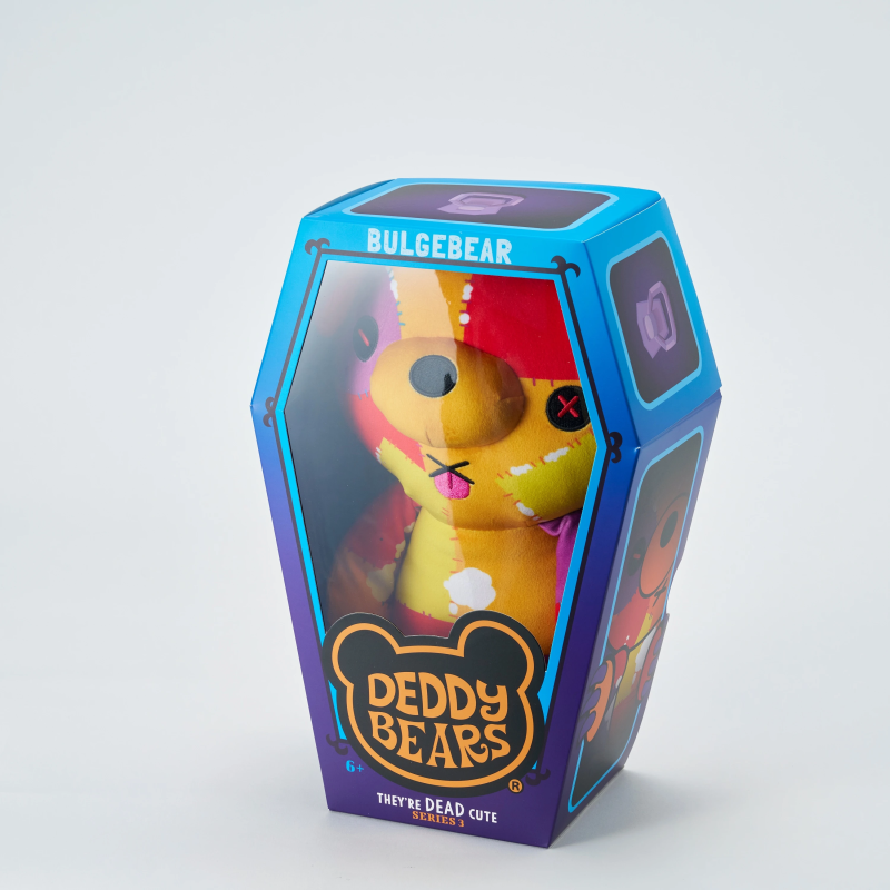 DEDDY BEARS Mīkstā rotaļlieta zārkā, 30 cm