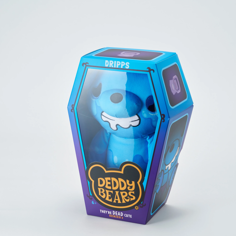 DEDDY BEARS Mīkstā rotaļlieta zārkā, 30 cm