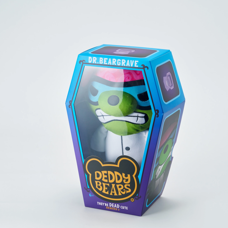 DEDDY BEARS Mīkstā rotaļlieta zārkā, 30 cm