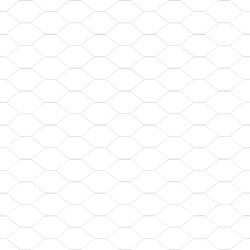 vidaXL Sešstūra žogs Sudraba 1,4 x 50 m Cinkots tērauds