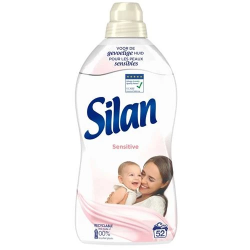 SILAN Sensitive veļas mīkstinātājs ,52x, 1,144L