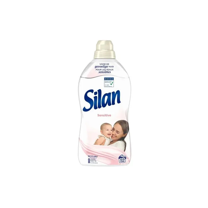 SILAN Sensitive veļas mīkstinātājs ,52x, 1,144L