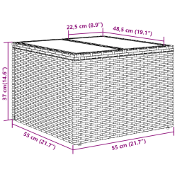 vidaXL Dārza dīvānu komplekts 6 pcs Pelēka poliratāns