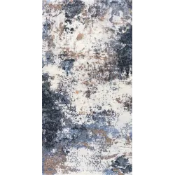 Kilimas Domoletti Argentum 063-0395 7656, įvairių spalvų-mėlyna sp.-ruda sp., 150 cm x 80 cm