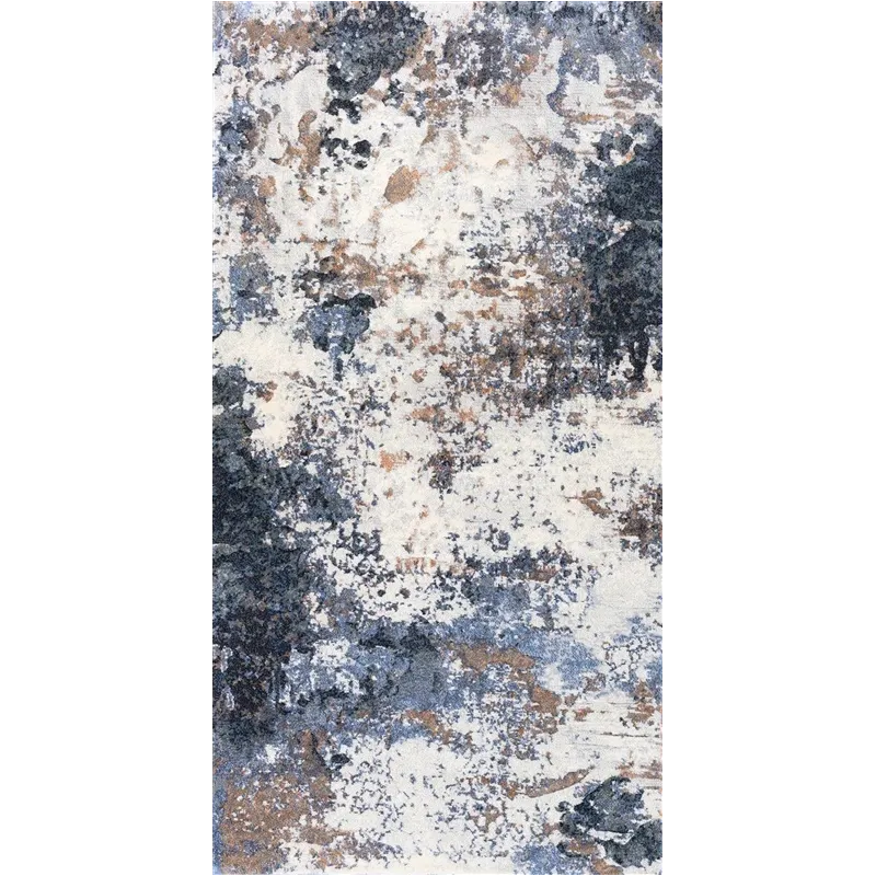 Paklājs Domoletti Argentum 063-0395 7656, daudzkrāsains-zila-brūna, 150 cm x 80 cm