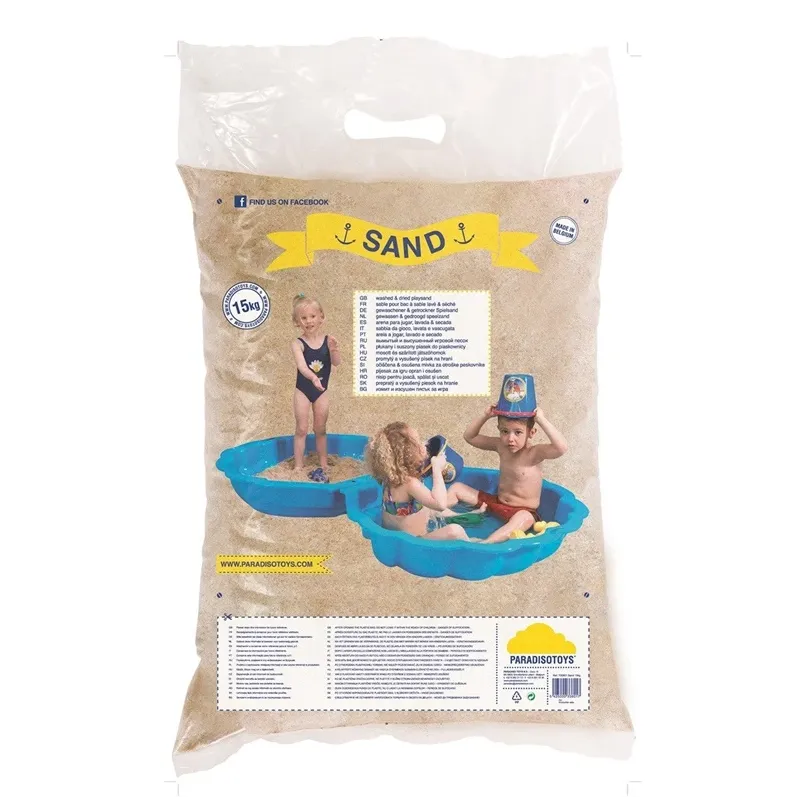 Smiltis smilšu kastēm Paradiso T00801, 15 kg, 28 x 43 cm, brūna krās.