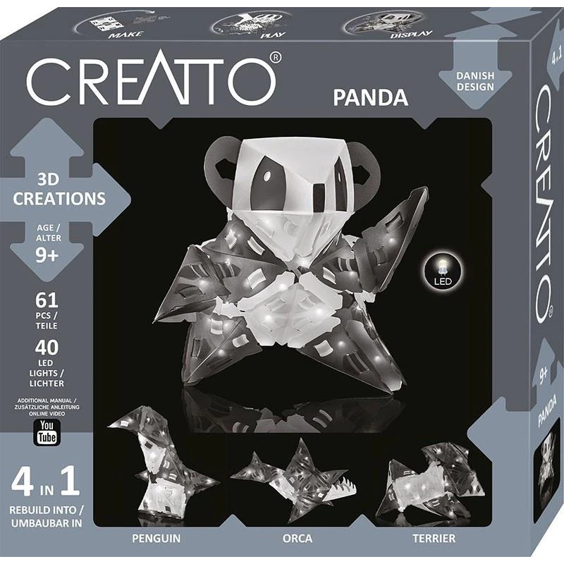 Konstruktors kosmos creatto panda