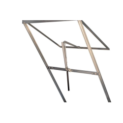 Automātisks siltumnīcas jumta loga atvērējs, cinkots