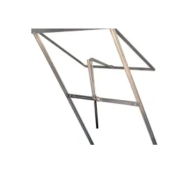 Automātisks siltumnīcas jumta loga atvērējs, cinkots