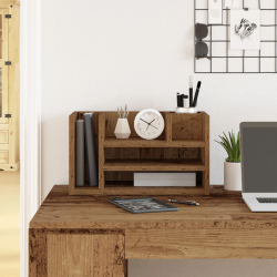 vidaXL Galda organizators Vecs koks 44,5 x 24 x 25 cm