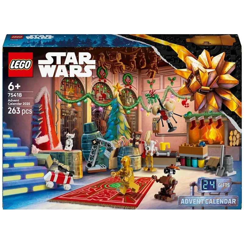 LEGO Star Wars 2025. gada adventes kalendārs 75418, 263 gab.