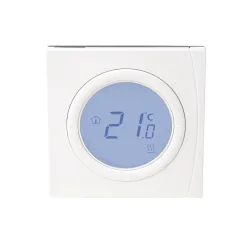 Termostatas Danfoss, įleidžiamas į sieną, balta sp., 1.6 cm, 5 - 35 °C