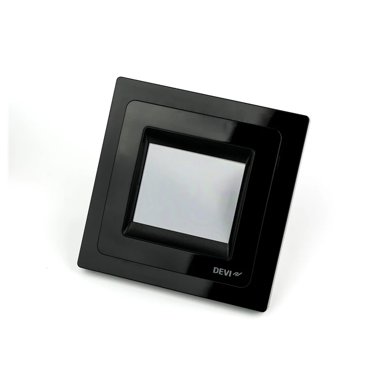Grīdas termostats DEVIreg Touch 140F1069, 16A melns