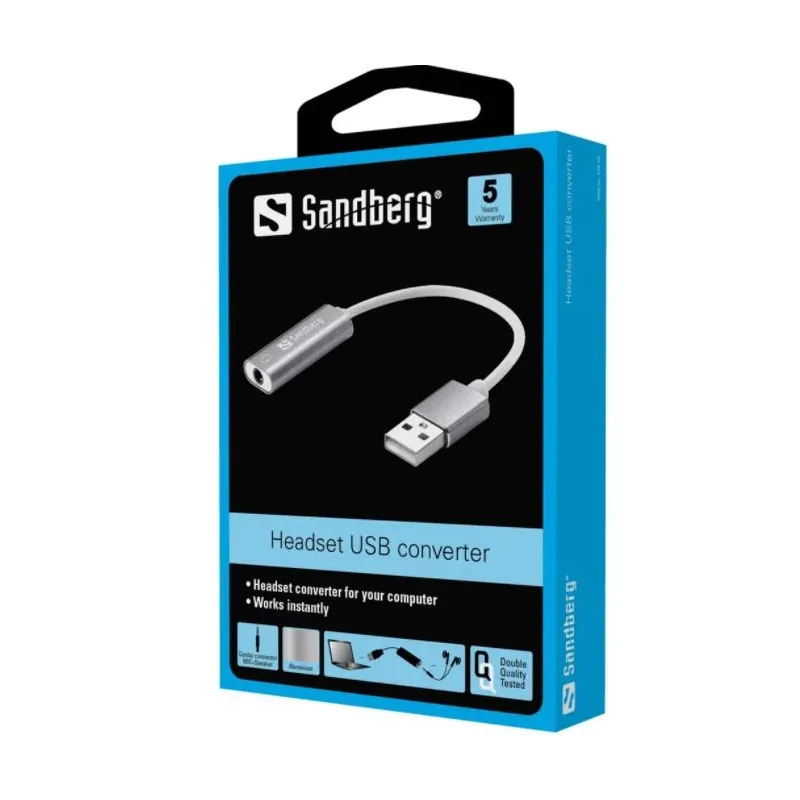 Sandberg 134-13 Headset USB Converter
