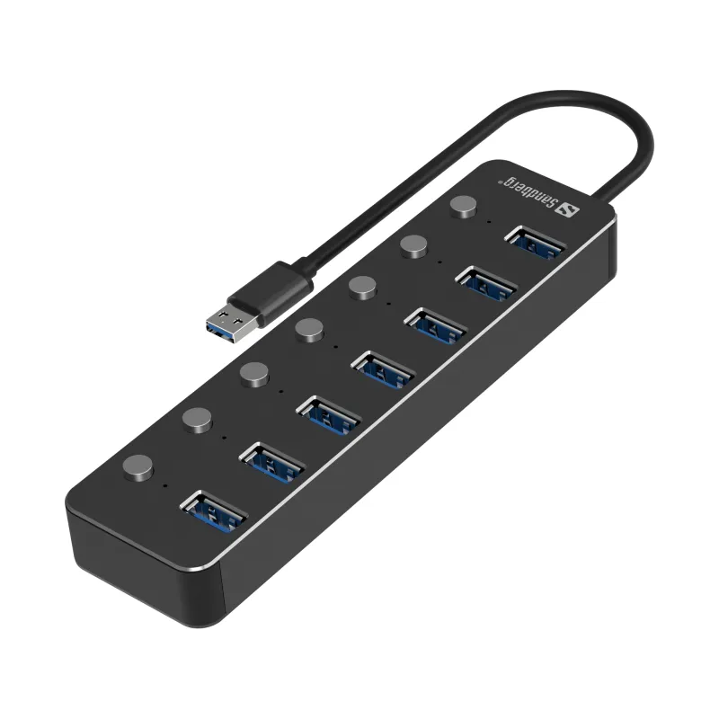 Sandberg 134-33 USB 3.0 Hub 7 Ports
