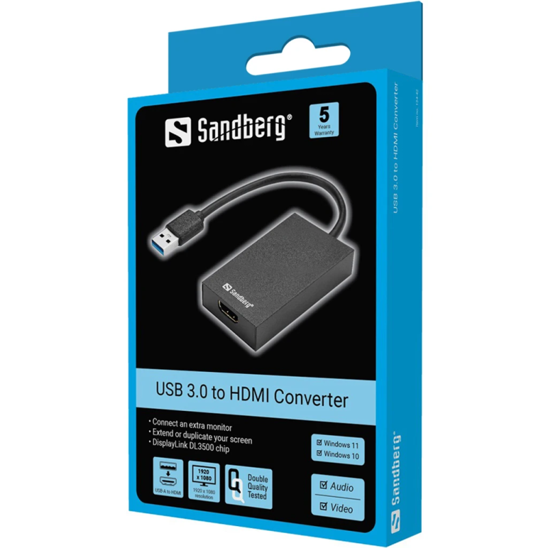 Sandberg 134-42 USB 3.0 to HDMI Converter