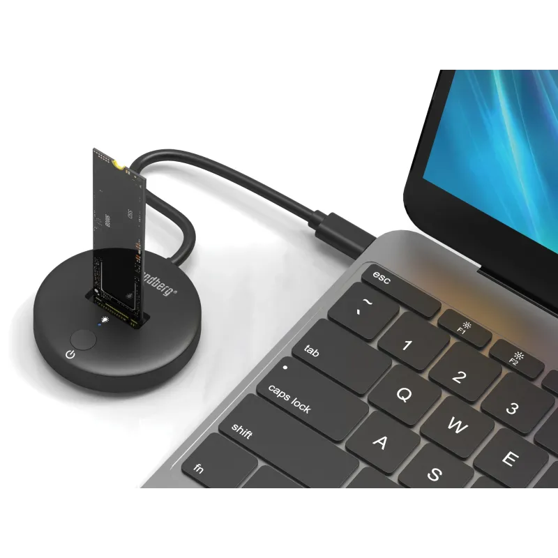 Sandberg 136-47 USB 3,2 Dock for M.2+NVMe SSD